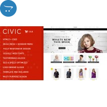 Civic - Premium Responsive OpenCart Theme