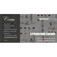 Corau - Fashion Responsive OpenCart Theme