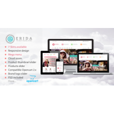Erida - Responsive OpenCart Theme